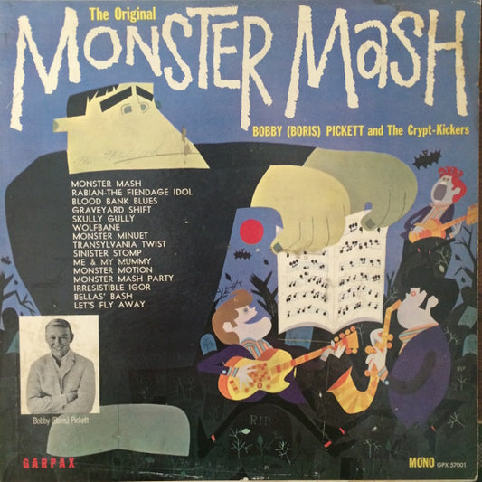 Bobby (Boris) Pickett And The Crypt-Kickers : The Original Monster Mash (LP, Album, Mono)