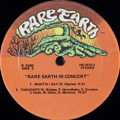 Rare Earth : Rare Earth In Concert (2xLP, Album, Sup)