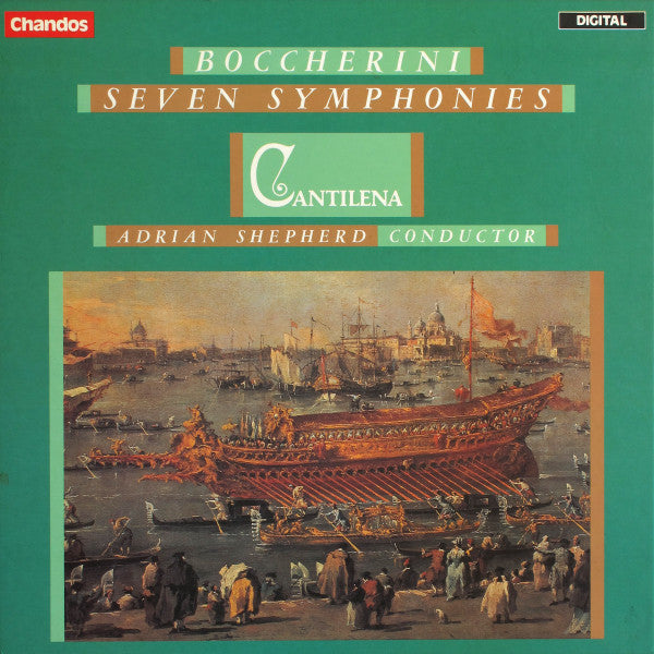 Boccherini*, Cantilena, Adrian Shepherd : Seven Symphonies (Box + 3xLP)