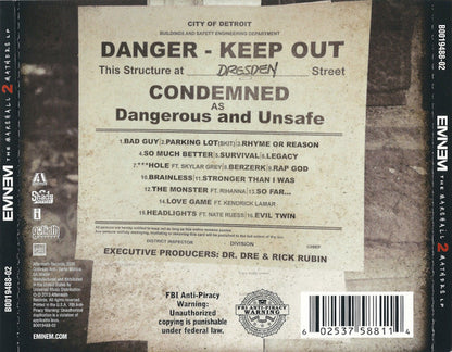 Eminem : The Marshall Mathers LP 2 (CD, Album)