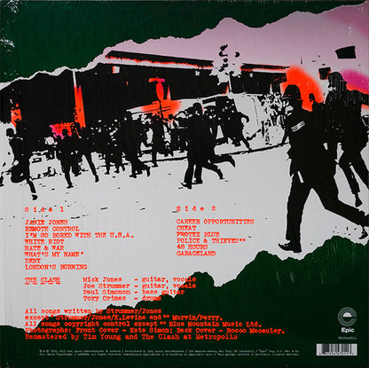 The Clash : The Clash (LP, Album, RE, RM, 180)