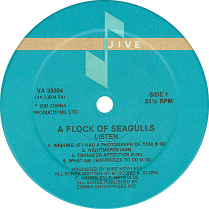 A Flock Of Seagulls : Listen (LP, Album, Hau)