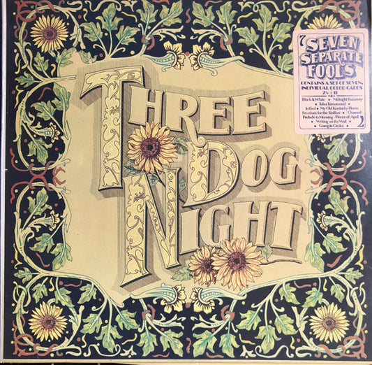 Three Dog Night : Seven Separate Fools (LP, Album, Promo)