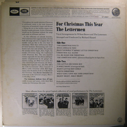 The Lettermen : For Christmas This Year (LP, Album, San)