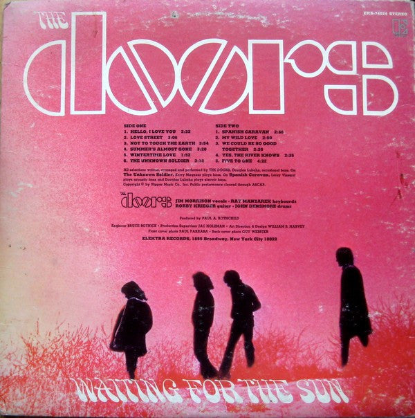 The Doors : Waiting For The Sun (LP, Album, Ter)