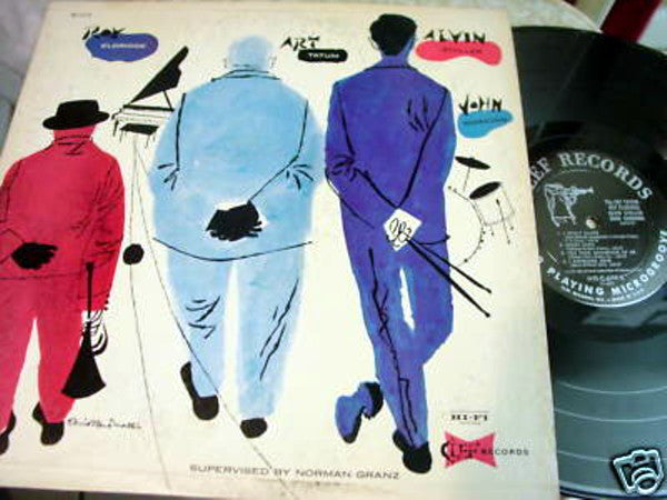 Art Tatum, Roy Eldridge, Alvin Stoller, John Simmons : The Art Tatum - Roy Eldridge - Alvin Stoller - John Simmons Quartet (LP, Mono)