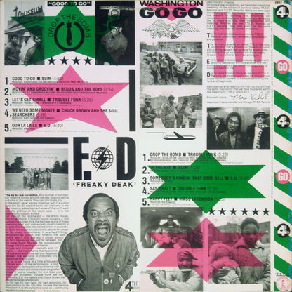 Various : Go Go Crankin' (LP, Comp)