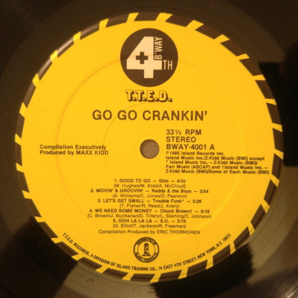 Various : Go Go Crankin' (LP, Comp)