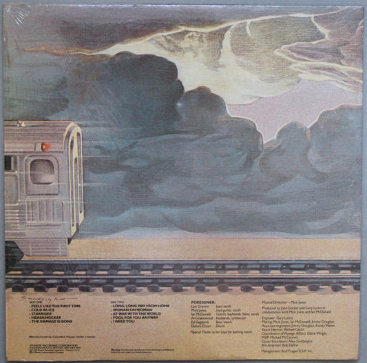 Foreigner : Foreigner (LP, Album, Club, RE, Col)