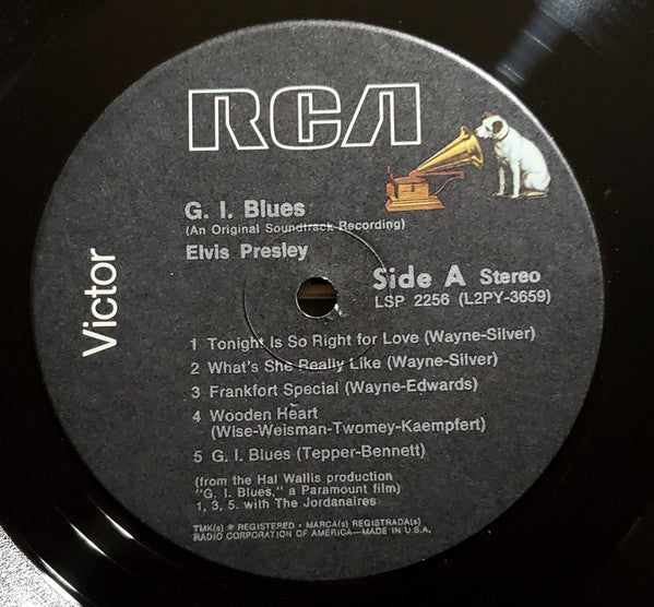 Elvis Presley : G. I. Blues (LP, Album, RE)