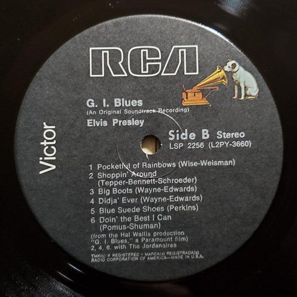 Elvis Presley : G. I. Blues (LP, Album, RE)