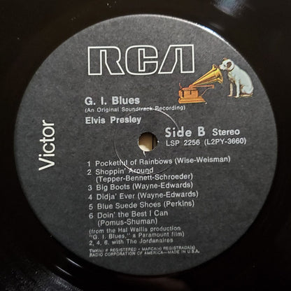 Elvis Presley : G. I. Blues (LP, Album, RE)