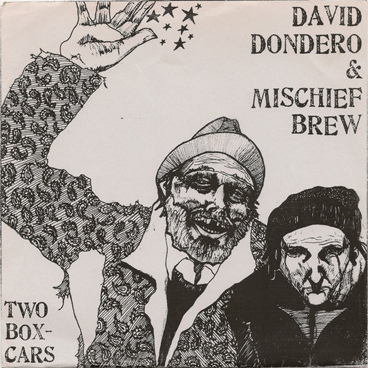 David Dondero & Mischief Brew (2) : Two Box-Cars (7", Ltd, RP)