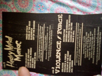 Exciter : Heavy Metal Maniac / Violence & Force (Cass, Comp)