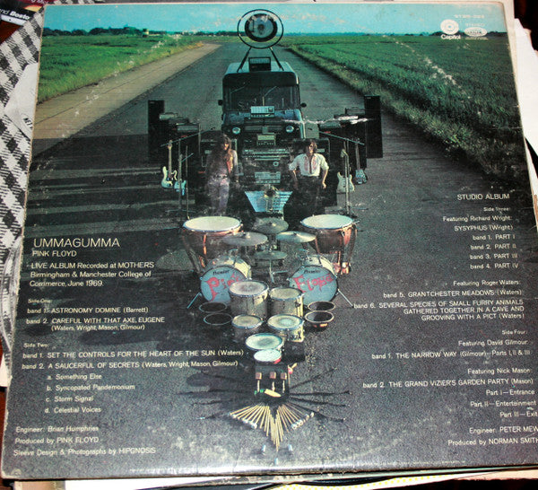 Pink Floyd : Ummagumma (2xLP, Album, Win)