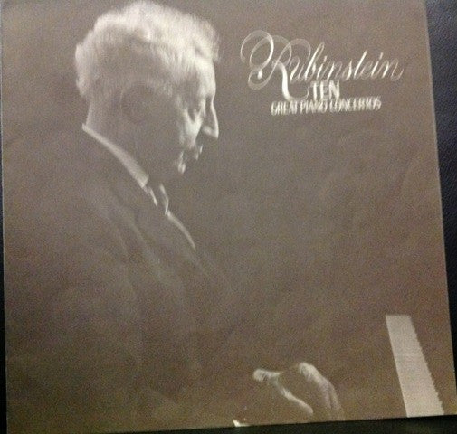 Arthur Rubinstein : Ten Great Piano Concertos (7xLP, Comp + Box)