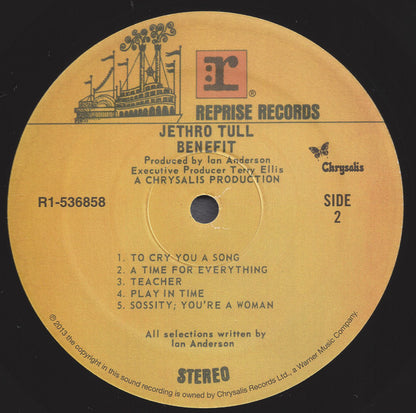 Jethro Tull : Benefit (LP, Album, RSD, Ltd, Num, RE)