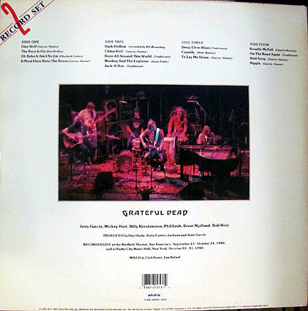 Grateful Dead* : Reckoning (2xLP, Album, RE)