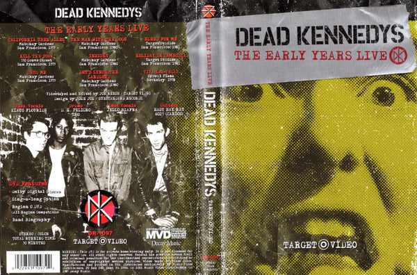 Dead Kennedys : The Early Years Live (DVD)