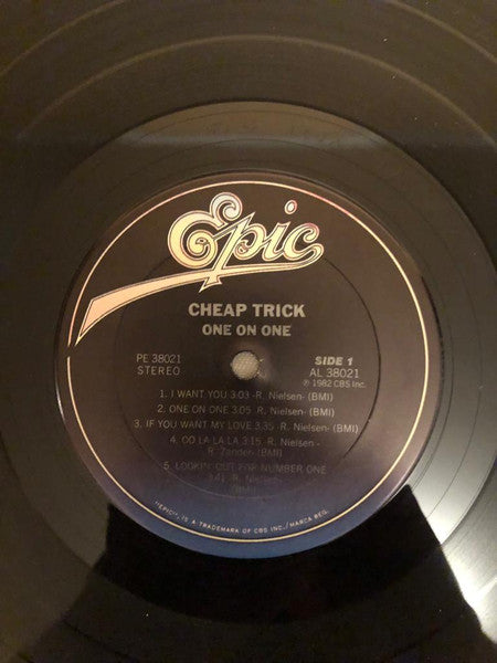 Cheap Trick : One On One (LP, Album, RE)
