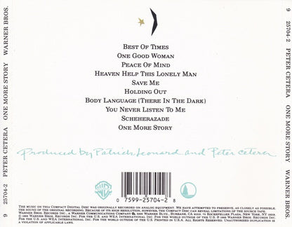 Peter Cetera : One More Story (CD, Album)