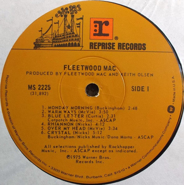 Fleetwood Mac : Fleetwood Mac (LP, Album, Win)