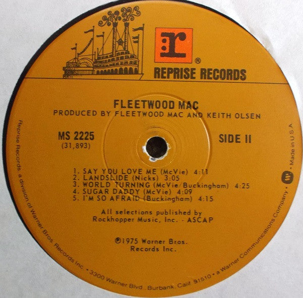 Fleetwood Mac : Fleetwood Mac (LP, Album, Win)