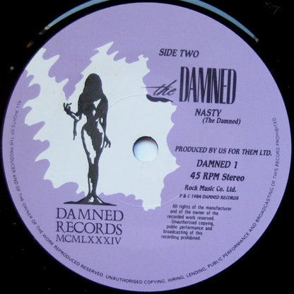 The Damned : Thanks For The Night (7", Single)