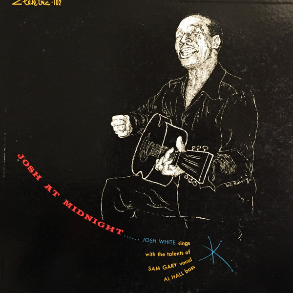 Josh White : Josh At Midnight (LP, Album, 1st)
