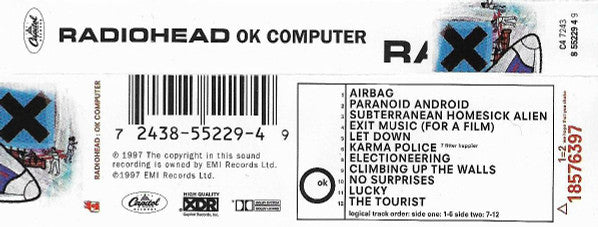 Radiohead : OK Computer (Cass, Album)