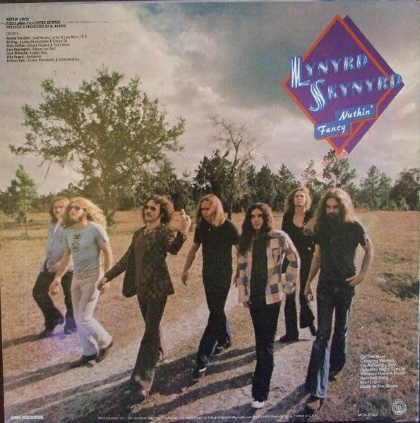Lynyrd Skynyrd : Nuthin' Fancy (LP, Album, RE)