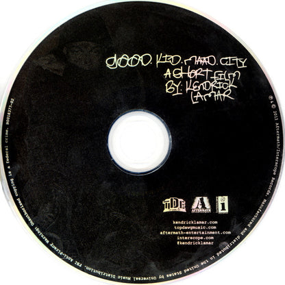 Kendrick Lamar : Good Kid, M.A.A.D City (CD, Album)