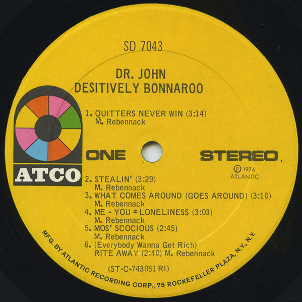Dr. John : Desitively Bonnaroo (LP, Album, RI )