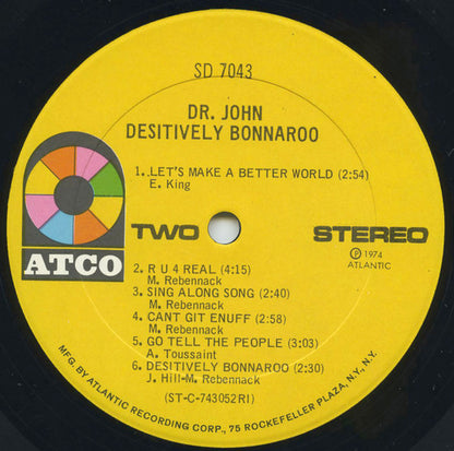 Dr. John : Desitively Bonnaroo (LP, Album, RI )