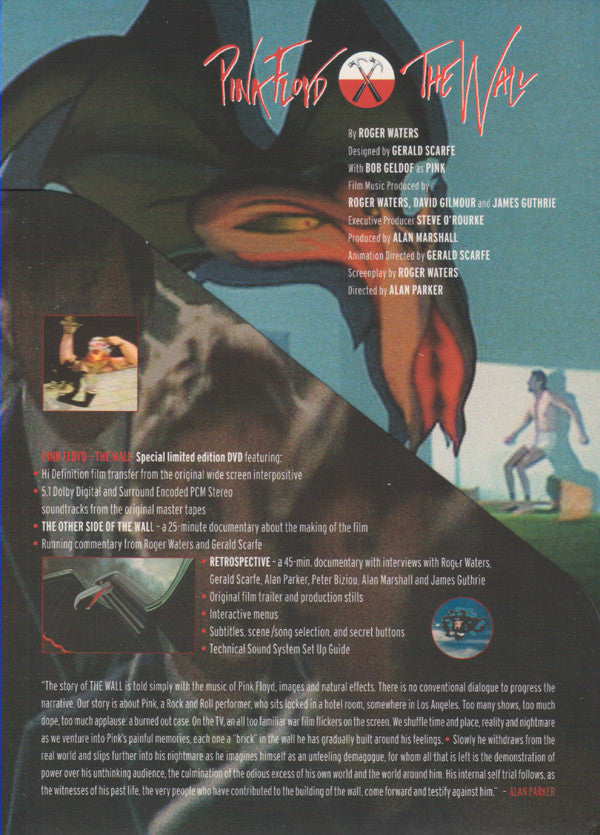 Pink Floyd : The Wall (DVD-V, Ltd, RE, Multichannel, NTSC, R1)
