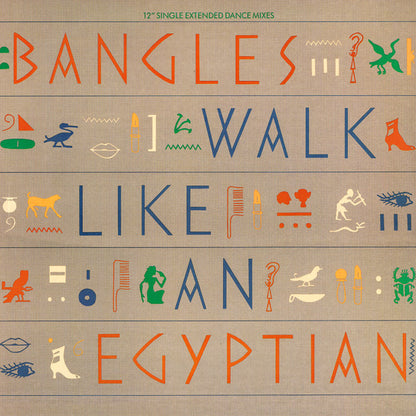 Bangles : Walk Like An Egyptian (12", Single)