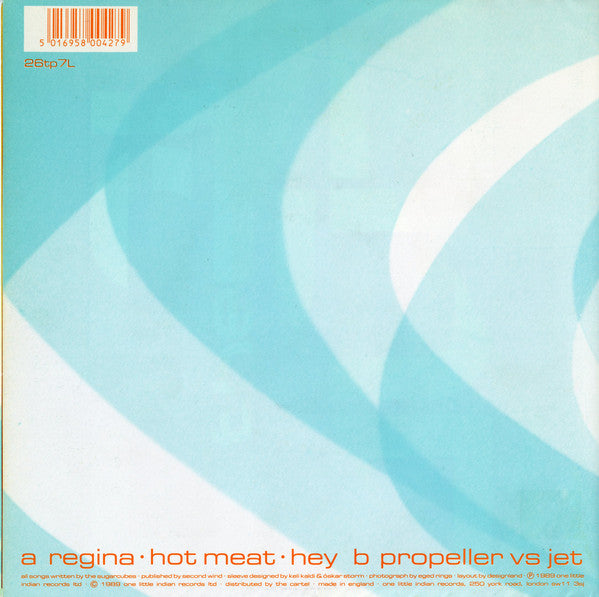 The Sugarcubes : Regina (7", Single, Ltd, Pos)