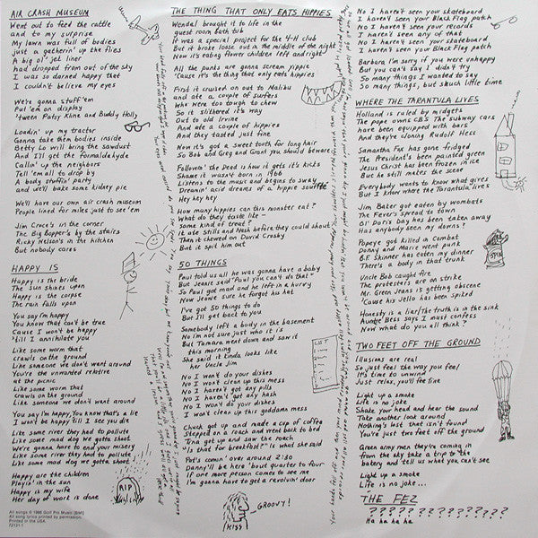 The Dead Milkmen : Eat Your Paisley (LP, Album)