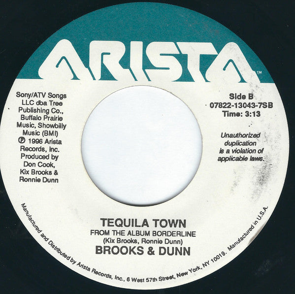 Brooks & Dunn : Mama Don't Get Dressed Up For Nothing (7")