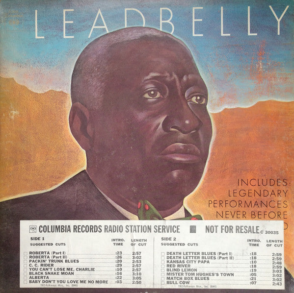 Leadbelly : Leadbelly (LP, Comp, Mono, Ter)
