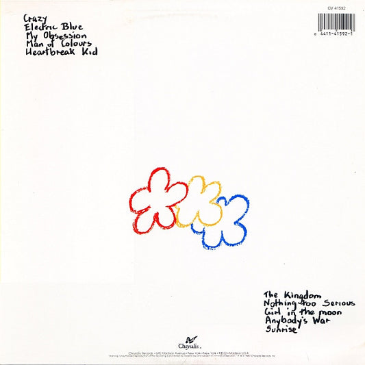 Icehouse : Man Of Colours (LP, Album, Car)