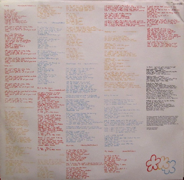 Icehouse : Man Of Colours (LP, Album, Car)