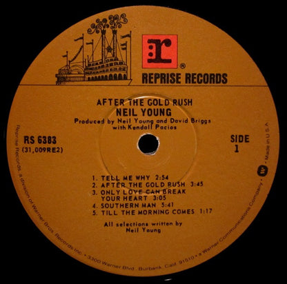 Neil Young : After The Gold Rush (LP, Album, RE, Tex)