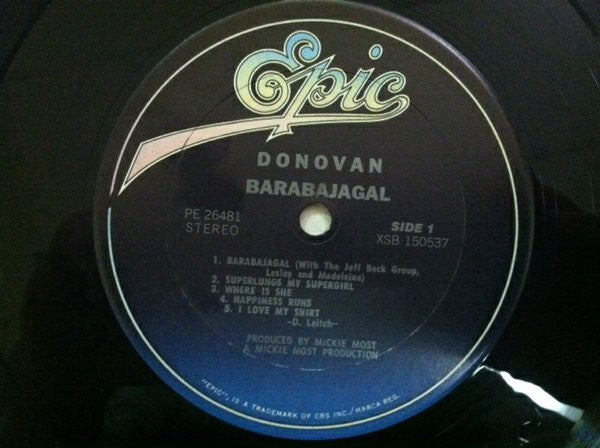 Donovan : Barabajagal (LP, Album, RE, Car)