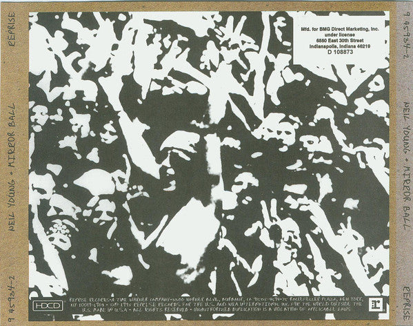 Neil Young : Mirror Ball (HDCD, Album, Club)