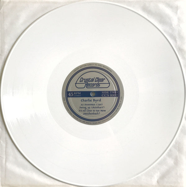 Charlie Byrd : Charlie Byrd (12", Album, Ltd, Whi)