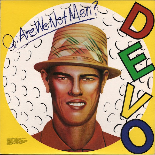 Devo : Q: Are We Not Men? A: We Are Devo! (LP, Album, Gol)