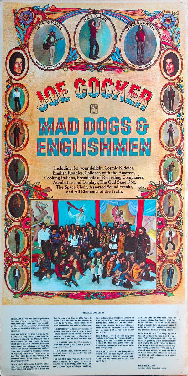 Joe Cocker : Mad Dogs & Englishmen (2xLP, Album, Pit)