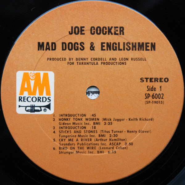 Joe Cocker : Mad Dogs & Englishmen (2xLP, Album, Pit)