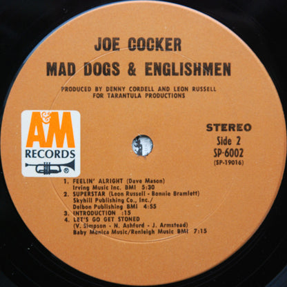 Joe Cocker : Mad Dogs & Englishmen (2xLP, Album, Pit)